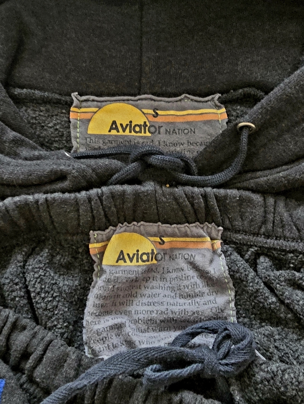 Aviator Nation Black and Neon 5 Stripes Set - Picture 5 of 5